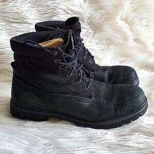 Timberland Men's Black Premium Boots SZ 11